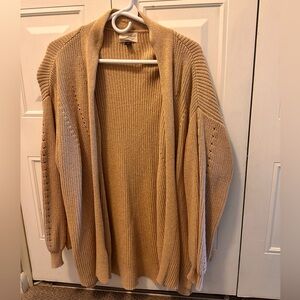 Universal Thread Women's Tan Cardigan Sweater